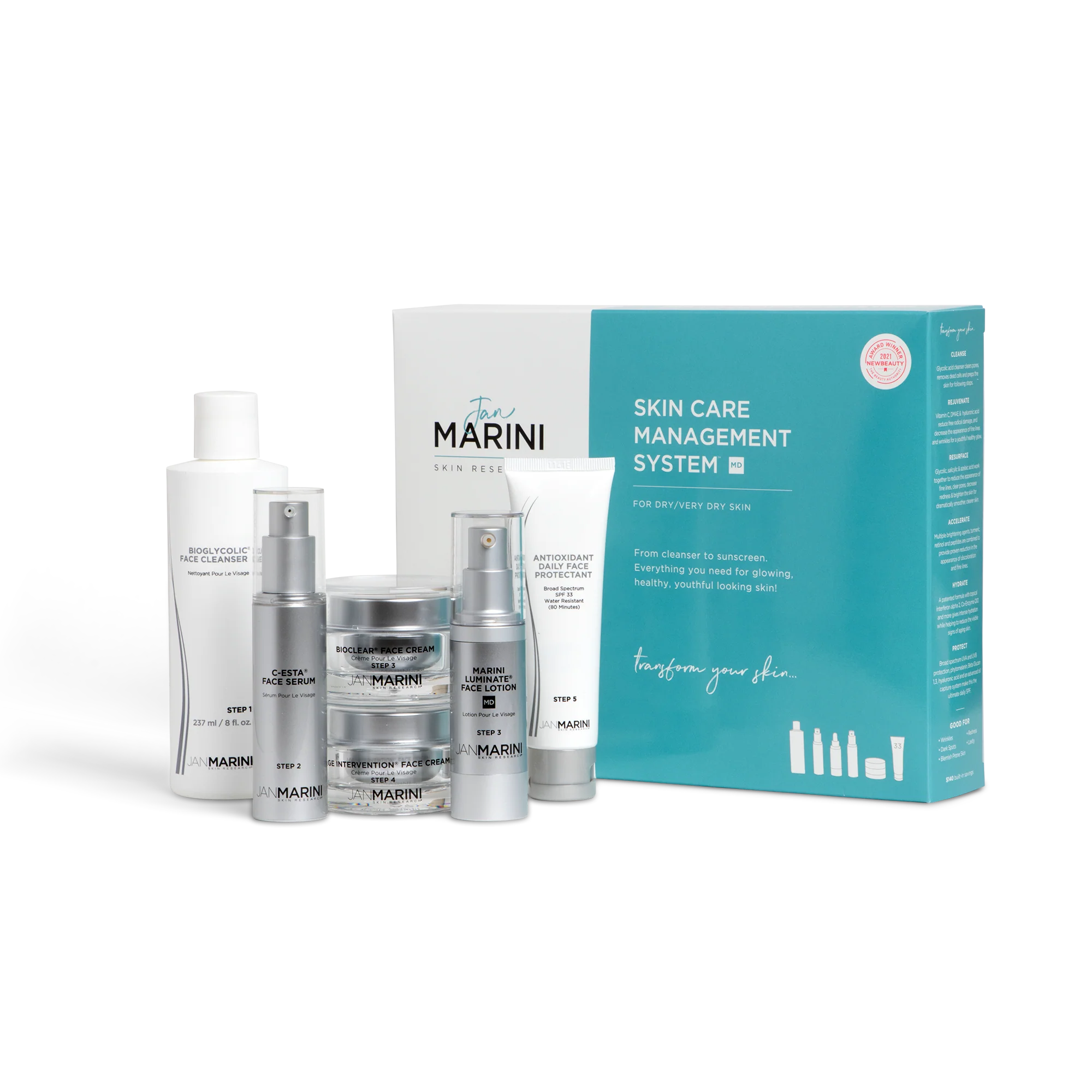 Jan Marini Skin Care Management System – MD Dry/Very Dry Daily Face Protectant SPF 33